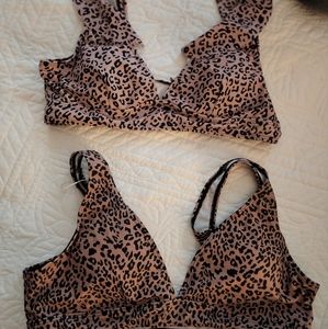 Halara Swimsuit Tops Size L